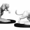 Other D&D Nolzur's Marvelous Unpainted Miniatures: Panther & Leopard