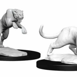 Other D&D Nolzur's Marvelous Unpainted Miniatures: Panther & Leopard
