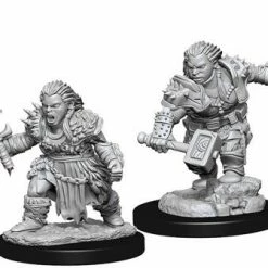 Other Pathfinder Deep Cuts Unpainted Miniatures: Dwarf Female Barbarian