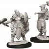 Other D&D Nolzur's Marvelous Unpainted Miniatures: Female Half-Orc Barbarian (73703)