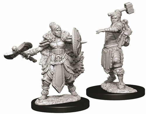 Other D&D Nolzur's Marvelous Unpainted Miniatures: Female Half-Orc Barbarian (73703)