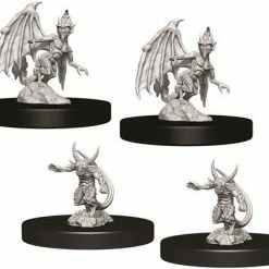Other D&D Nolzur's Marvelous Unpainted Miniatures: Imp & Quasit Wizkids D&D/Pathfinder Miniatures