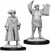 Other WizKids Deep Cuts Unpainted Miniatures: Mayor & Town Crier