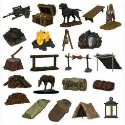 Other Wizkids 4D: Settings: Encampment Miniatures