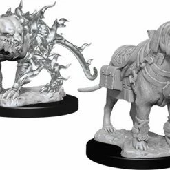 Other D&D Nolzur's Marvelous Unpainted Miniatures: Mastif & Shadow Mastif