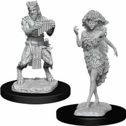 Other D&D Nolzur's Marvelous Unpainted Miniatures: Satyr & Dryad