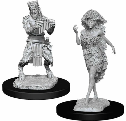 Other D&D Nolzur's Marvelous Unpainted Miniatures: Satyr & Dryad