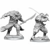 Common Ground Games Magic The Gathering Unpainted Miniatures Zurgo Helmsmasher & Unyielding Krumar (90397)