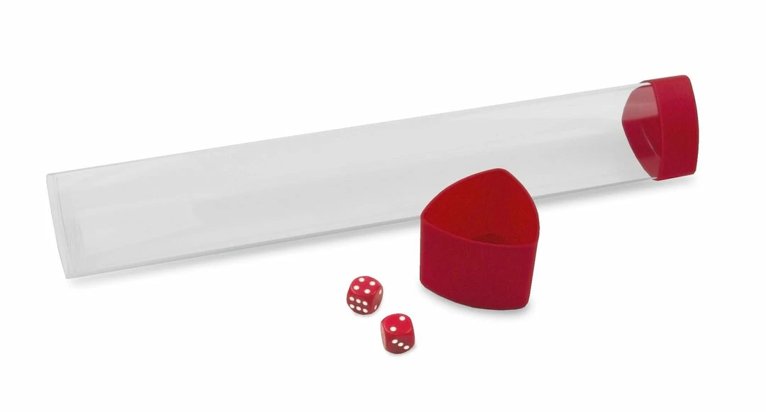 Other Supplies BCW Playmat Tube With Dice Cap - Red