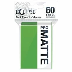 Common Ground Games Supplies Ultra Pro Eclipse 60ct Small Size Matte Sleeves Lime Green (15642)