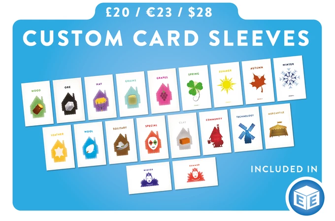 Common Ground Games Villagers Custom Sleeves Set