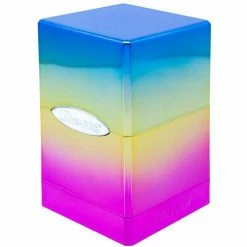 Other Ultra Pro Satin Tower Deck Box Hi-Gloss Rainbow (15337) Supplies