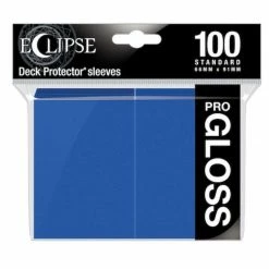 Other Ultra Pro Standard Card Game Sleeves 100ct Eclipse Gloss Blue (15602)
