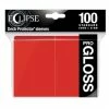 Other Ultra Pro Standard Card Game Sleeves 100ct Eclipse Gloss Red (15604)