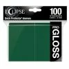 Other Supplies Ultra Pro Standard Card Game Sleeves 100ct Eclipse Gloss Green (15605)