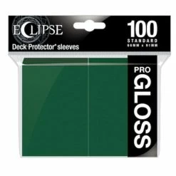 Other Supplies Ultra Pro Standard Card Game Sleeves 100ct Eclipse Gloss Green (15605)