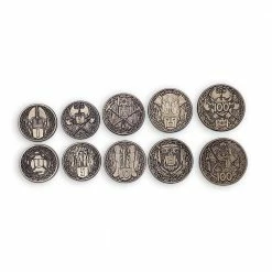 Other Adventure Coins: Fighter Set Of 10 Coins Supplies