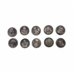 Other Adventure Coins: Life Or Death Set Of 10 Coins Supplies