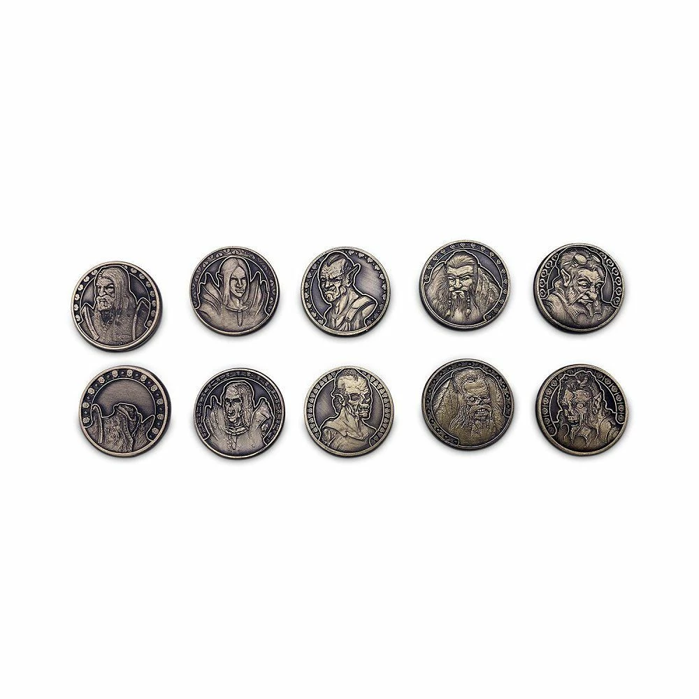 Other Adventure Coins: Life Or Death Set Of 10 Coins Supplies