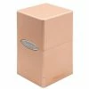 Other Supplies Ultra Pro Satin Tower Deck Box Metallic Rose Gold (15265)