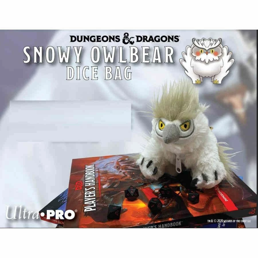 Other Ultra Pro Dice Bag: Snowy Owlbear (18357) Supplies