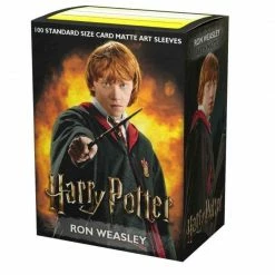 Other Supplies Dragon Shield Standard Size Matte Art Card Sleeves Harry Potter Ron Weasley (16021)