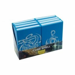 Other Supplies Dragon Shield 8ct Deck Box Cube Shell Blue (30503)