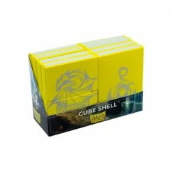 Other Dragon Shield 8ct Deck Box Cube Shell Yellow (30514) Supplies