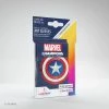 Common Ground Games Gamegenic Marvel Champions 50ct Standard Size Art Sleeves Captain America Supplies