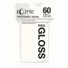Common Ground Games Ultra Pro Small Card Game Sleeves 60ct Eclipse Gloss White (15624) Supplies