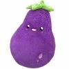 Common Ground Games Squishables 15" Comfort Food Eggplant