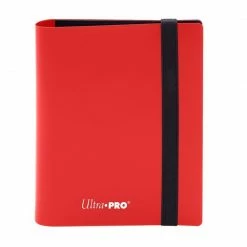 Common Ground Games Supplies Ultra Pro Eclipse 2-Pocket PRO Binder Apple Red (15367)