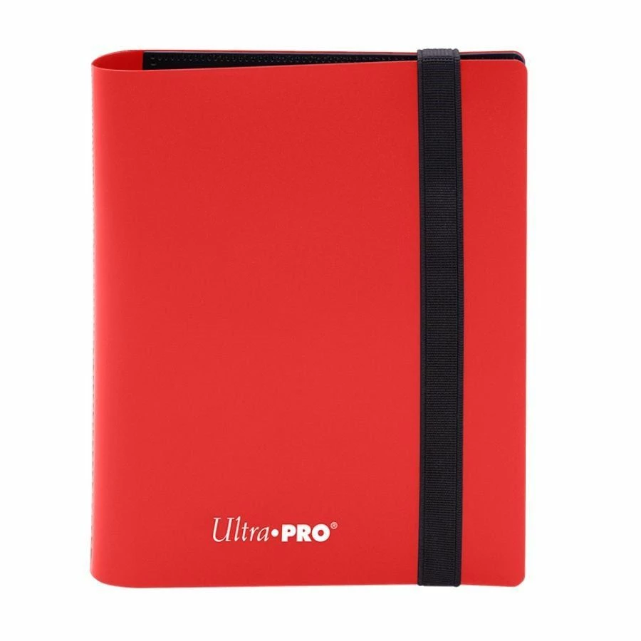 Common Ground Games Supplies Ultra Pro Eclipse 2-Pocket PRO Binder Apple Red (15367)