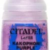 Other Citadel Layer Kakophoni Purple Paints