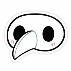 Common Ground Games 3" Plague Doctor Mask Sticker