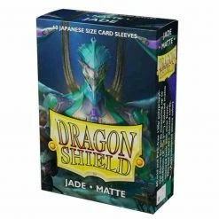 Common Ground Games Supplies Dragon Shield Matte Japanese Size Sleeves 60ct Jade (11104)