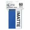 Common Ground Games Ultra Pro Eclipse 60ct Small Size Card Sleeves Matte Blue (15638) Supplies