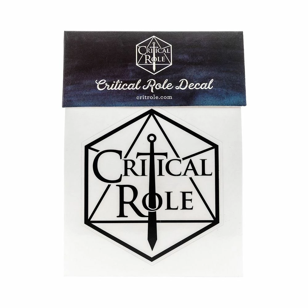 Common Ground Games Toys Critical Role Logo Vinyl Decal