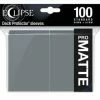 Common Ground Games Ultra Pro Eclipse 100ct Standard Size Card Sleeves Matte Grey (15623)