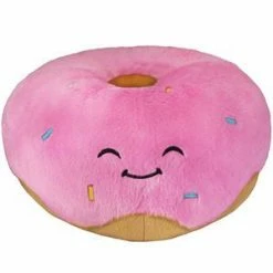 Common Ground Games Squishables Pink Donut (15")