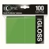 Common Ground Games Ultra Pro Eclipse 100ct Standard Size Card Sleeves Gloss Lime Green (15606)
