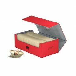 Common Ground Games Ultimate Guard XenoSkin Arkhive 800+ Red (011140) Supplies