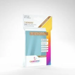 Common Ground Games Gamegenic 50ct Prime 7 Wonders Board Game Sleeves