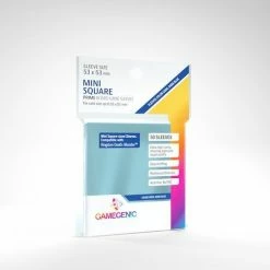 Common Ground Games Supplies Gamegenic 50ct Prime Mini-Square Board Game Sleeves