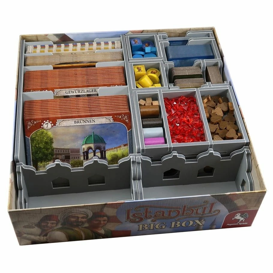 Common Ground Games Supplies Folded Space Box Insert: Instanbul Regular Or Big Box Edition