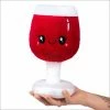 Common Ground Games Squishables Mini Red Wine Glass Toys