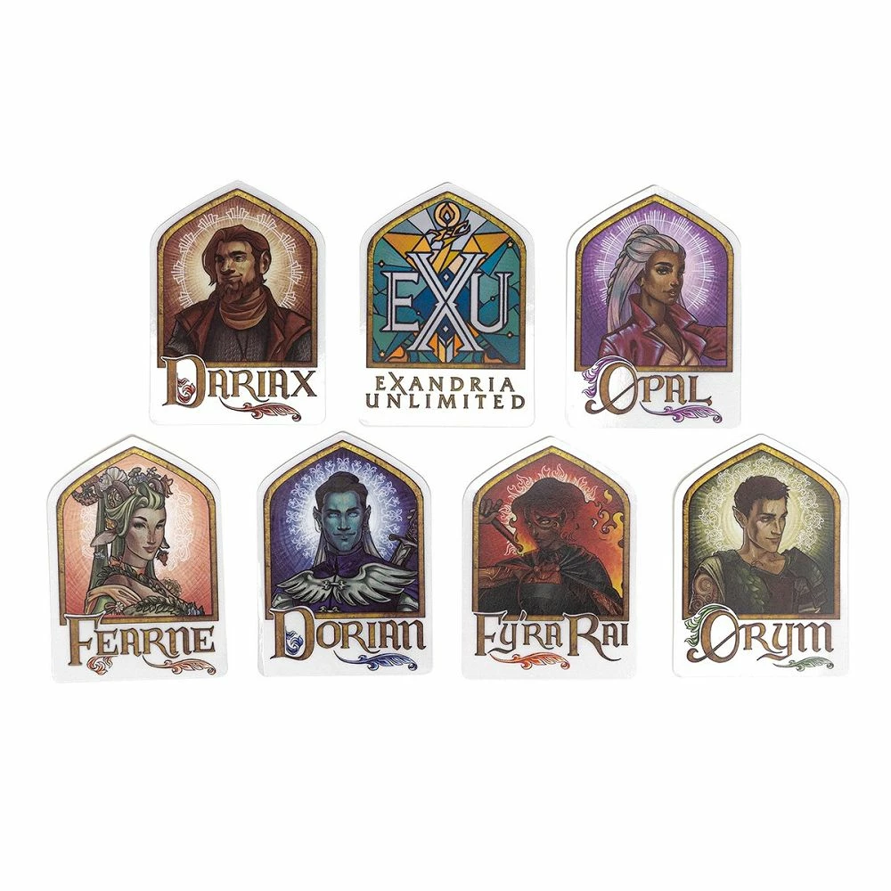 Common Ground Games Toys Critical Role Exandria Unlimited Sticker 7 Pack