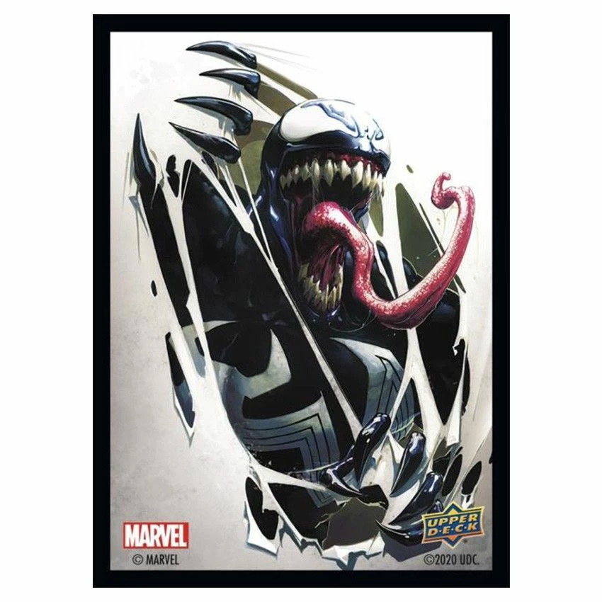 Common Ground Games Supplies Upper Deck Marvel Standard Matte Card Sleeves - Venom (95088)