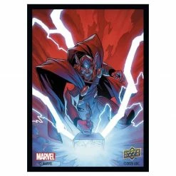 Common Ground Games Upper Deck Marvel Standard Matte Card Sleeves - Thor (95090) Supplies