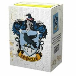 Common Ground Games Supplies Dragon Shield 100ct Standard Size Brushed Art Sleeves Harry Potter Ravenclaw (16026)
